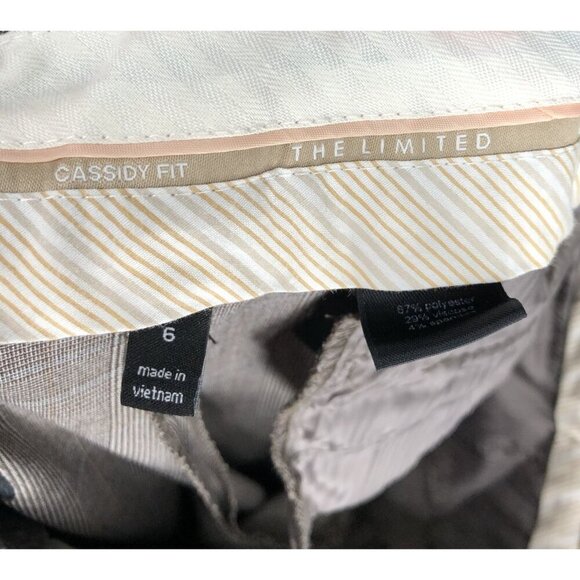 The Limited Women's Cassidy Fit Plaid Wide Leg Dress Pants 6 Office Siren Career - Picture 3 of 9